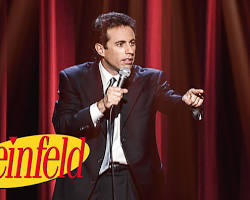 Image of Jerry Seinfeld stand up comedy