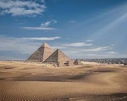 吉薩金字塔群（Giza pyramid complex） in Cairo的圖片