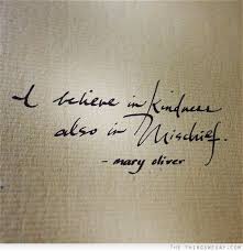 I believe in kindness also in mischief | Possible Tats | Pinterest ... via Relatably.com