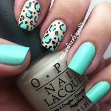 Résultat de recherche d'images pour "nail art leopard"