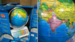 These 'made China' globes include