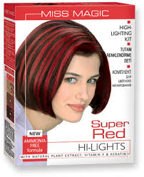 Highlighting Kit Super Red &quot;Miss Magic Highlights&quot; 115 g. Barcode: 3800708310299. Miss Magic Highlights. Super Red &quot;Miss Magic Highlights&quot; adds ... - 0280_0