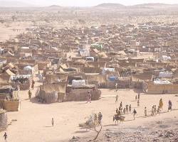 Image of refugee camp in Darfur