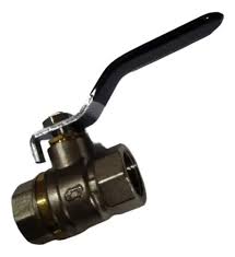 Llave De Bola Cromada 1/2 Paso Pesada Fermetal Premium ...