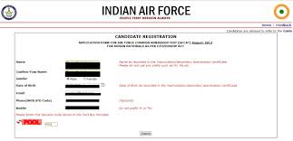 Image result for air force online form