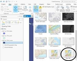 Imagem de ArcGIS Pro creating a custom map