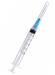 2ml Syringe with 23G 1In Needle - Disposable Individual ...