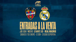 ENTRADAS | Levante UD Femenino - Real Madrid