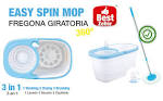 Spin Go Pro Fregona giratoria sin pedal y con doble centrigugador