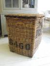 Wicker Laundry Basket eBay