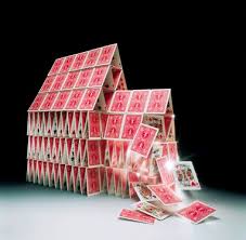 Image result for pictures of a house of cards collapse