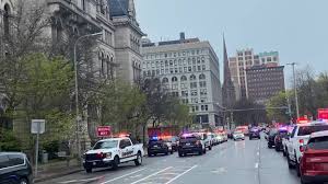 Large police presence at ECC City Campus due to ongoing situation