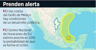 Alertan por lluvias en NL y hasta posible ciclón