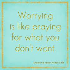 Things to Stop Thinking About So Much - Worrying is Like Quotes ... via Relatably.com