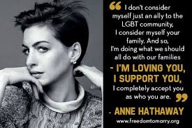 Anne Hathaway - Hathaway, nominated this year for &quot;Best Supporting ... via Relatably.com