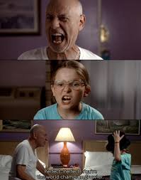 Olive and Grandpa practice her growl | &quot;Little Miss Sunshine ... via Relatably.com