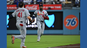 Saggese hits go-ahead single in the 10th in the Cardinals' 8-6 victory over the Dodgers
