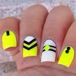 Trendy Neon Nail Art Designs Nail Design Ideaz