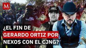 Ordenan a Gerardo Ortiz pagar millonaria multa por nexos con el CJNG