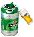 Barril de cerveza heineken de 5l