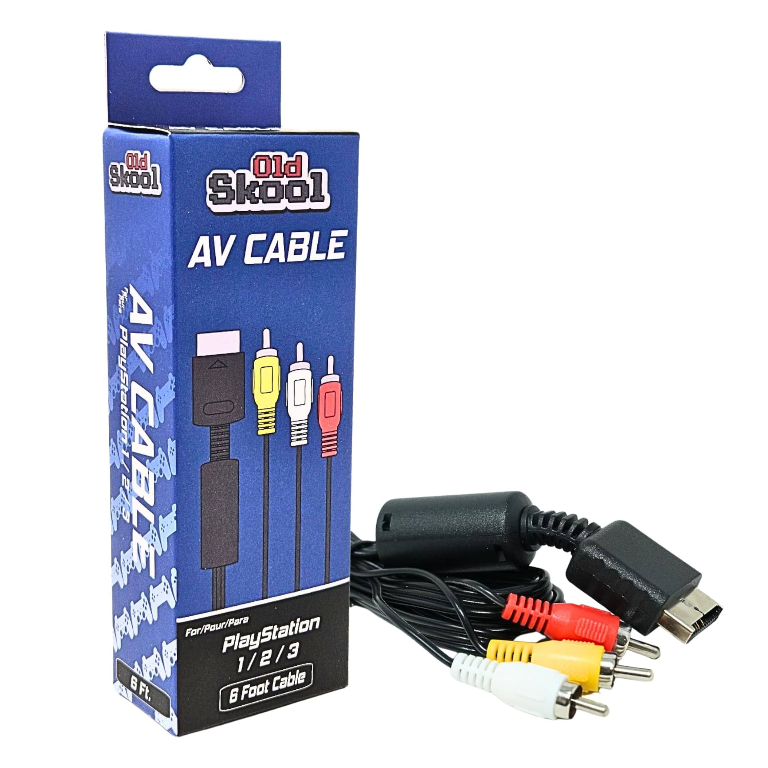 PS1,PS2,PS3 AV Cable