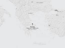Map: 5.2-Magnitude Earthquake Shakes Greece
