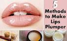 10 Ways To Naturally Plump Your Lips