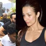 Ex-wife Malaika Arora rushes meet