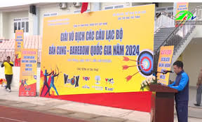 Giải bắn cung barebow quốc gia 2024