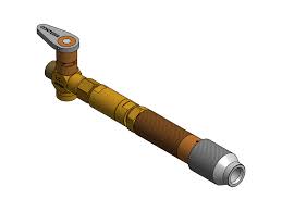 Blowing equipment half-turn shut-off valve - Contessi