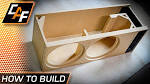 Build a custom subwoofer box