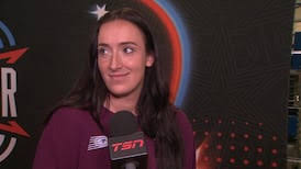 Mabrey and Carleton share their excitement to take part in the 3-point contest