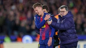 ¡Drama en Barcelona! Dani Olmo anota, se lesiona y dice adiós al 2025