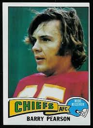 Barry Pearson 1975 Topps football card. Want to use this image? See the About page. - Barry_Pearson