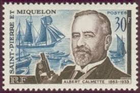 Briefmarkenkatalog : Briefmarke ‹ Albert Calmette. Albert Calmette