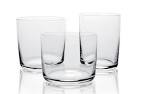 Glass drinking glasses