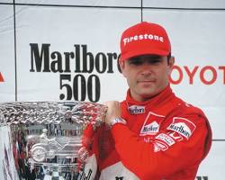 Image of Gil de Ferran CART champion 2000