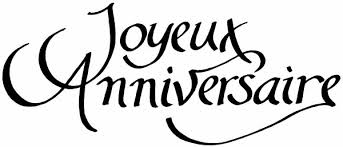 Image result for joyeux anniversaire