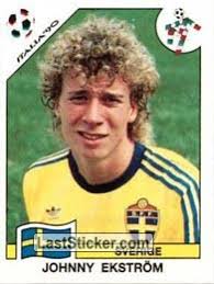 Johnny Ekstrom (Group C - Sverige). 246. Panini FIFA World Cup Italia 1990 - 246