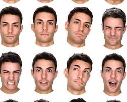 Image of faces with different expressions