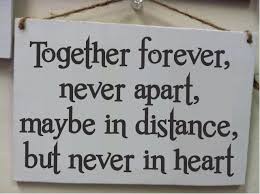 together forever never apart