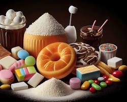 Imagem de Alimentos ricos em açúcar