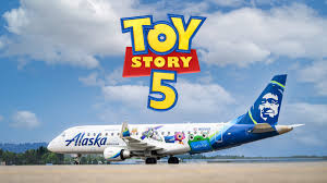 To 45 and Beyond: Horizon Air Introduces New "Toy Story 5" Themed Livery