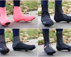 Cycling overshoes