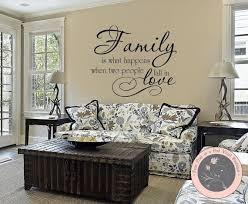 Family Wall Decal, Vinyl Wall Decal, Family is what Happens When ... via Relatably.com