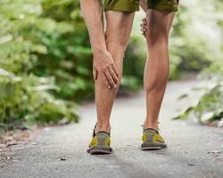 person walking with ergonomic footwear