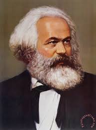 Portrait of Karl Marx painting - Others Portrait of Karl Marx Art Print - portrait_of_karl_marx