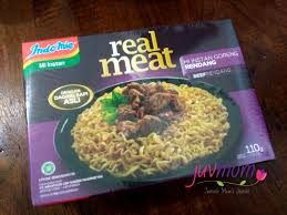 Image result for indomie real meat