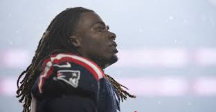 Rhamondre Stevenson in action