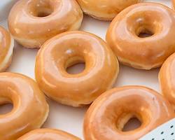 Image of Krispy Kreme donuts